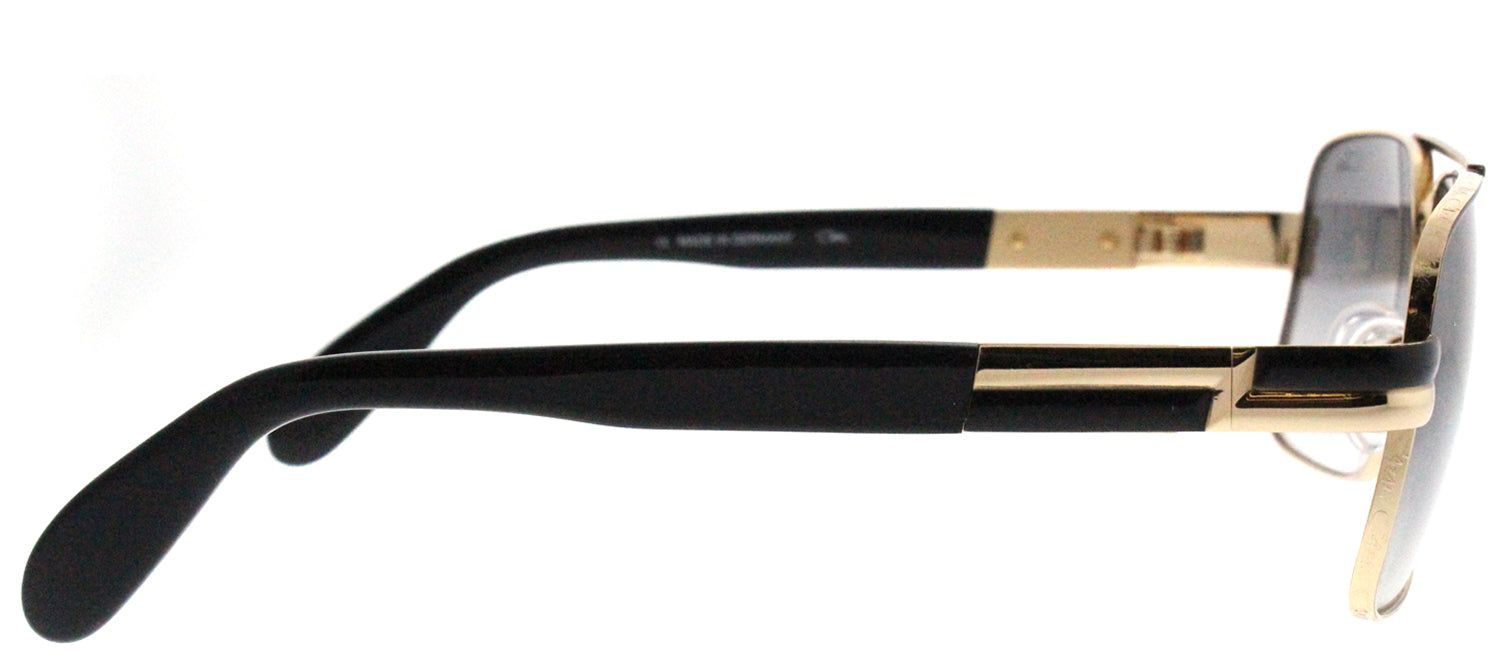 Cazal Cazal 988 001SG Fashion Metal Black Sunglasses with Grey Gradient Lens sold by Gaffos product image thumbnail 3