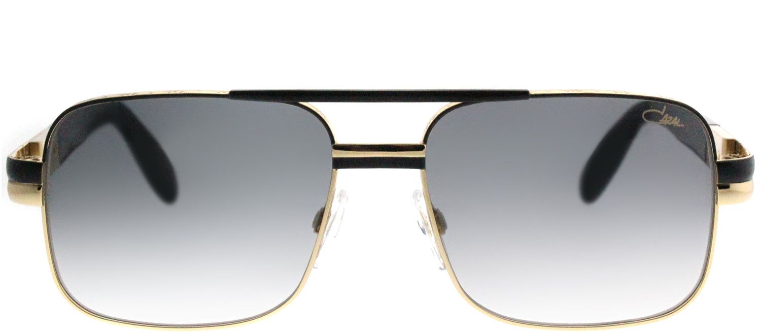 Cazal Cazal 988 001SG Fashion Metal Black Sunglasses with Grey Gradient Lens sold by Gaffos