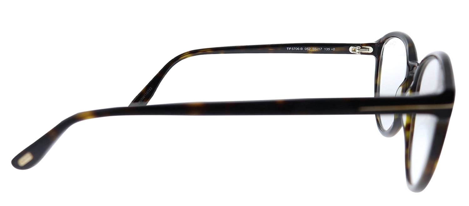 Tom Ford FT 5706-B 052 Havana Cat-Eye Plastic Eyeglasses with Demo Lens sold by Gaffos product image thumbnail 3