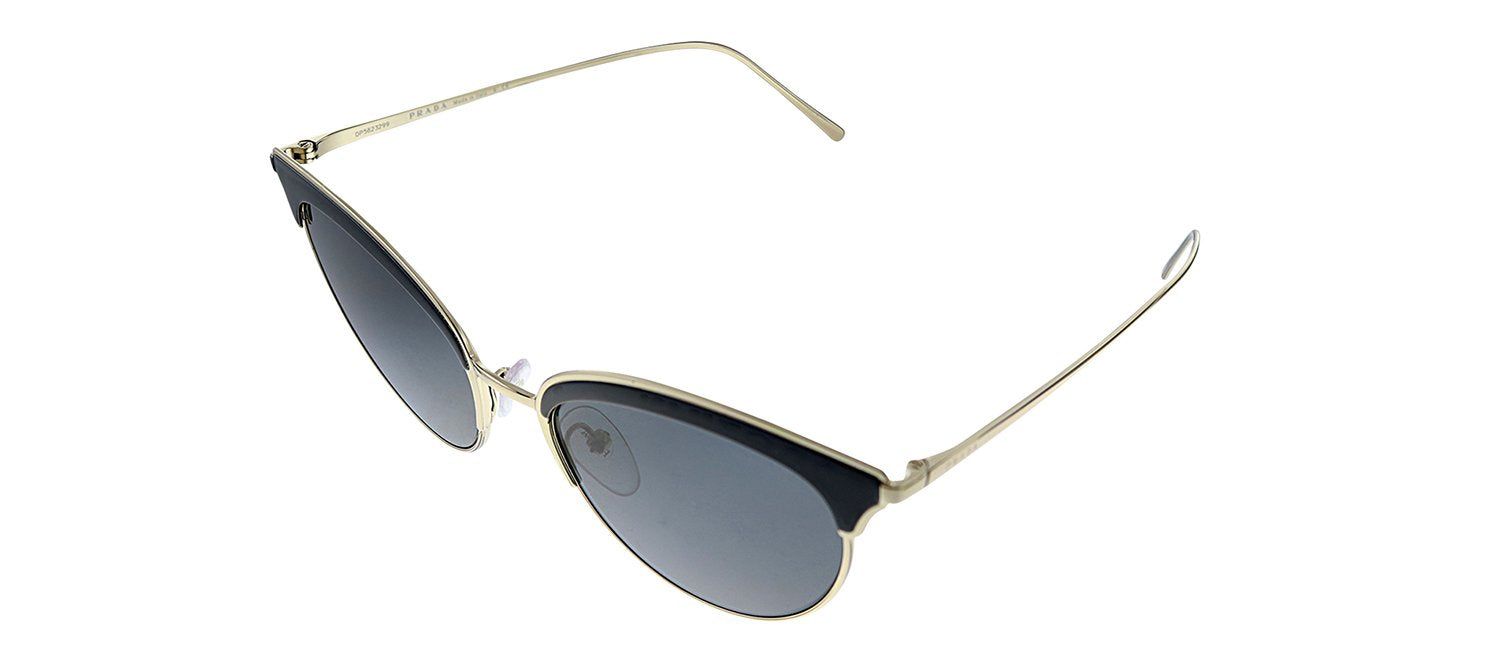 Prada PR 60VS AAV5S0 Cat-Eye Metal Black Sunglasses with Grey Lens sold by Gaffos product image thumbnail 2