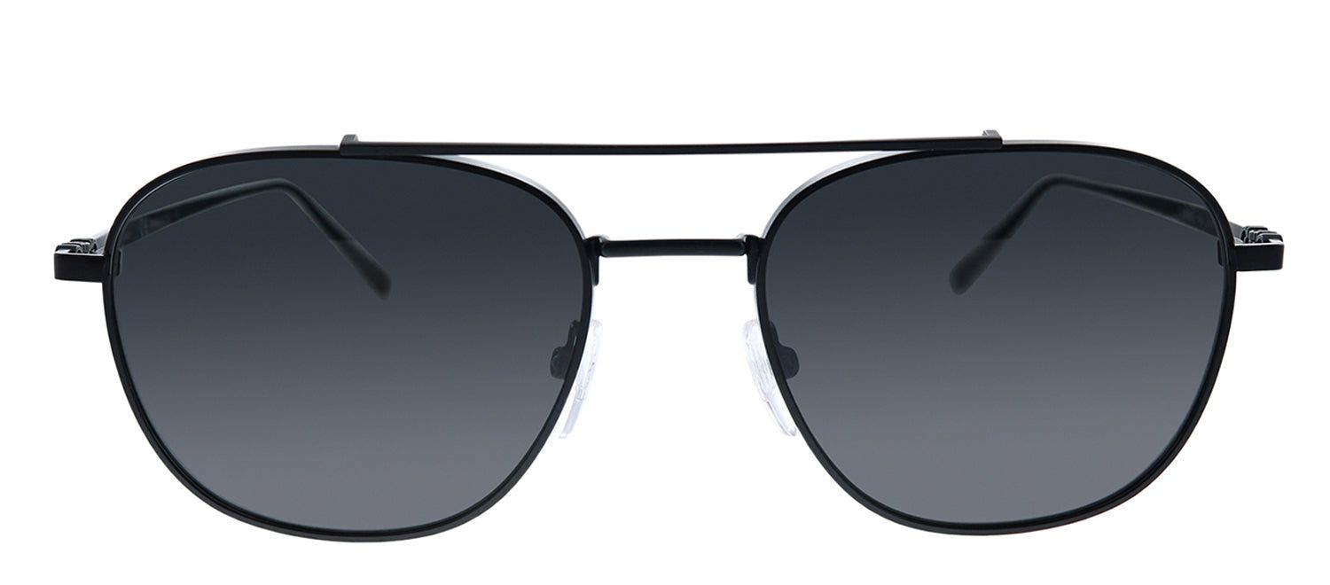 Salvatore Ferragamo SF 200S 002 Aviator Metal Black Sunglasses with Grey Lens sold by Gaffos