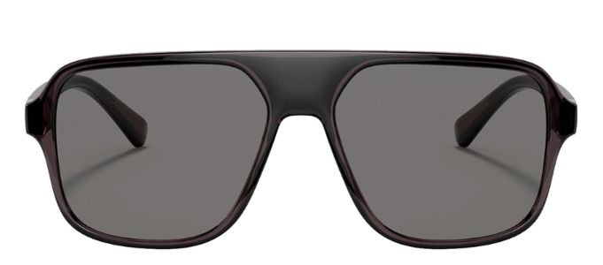 Dolce & Gabbana DG 6134 325781 Square Plastic Grey Sunglasses with Grey Polarized Lens sold by Gaffos
