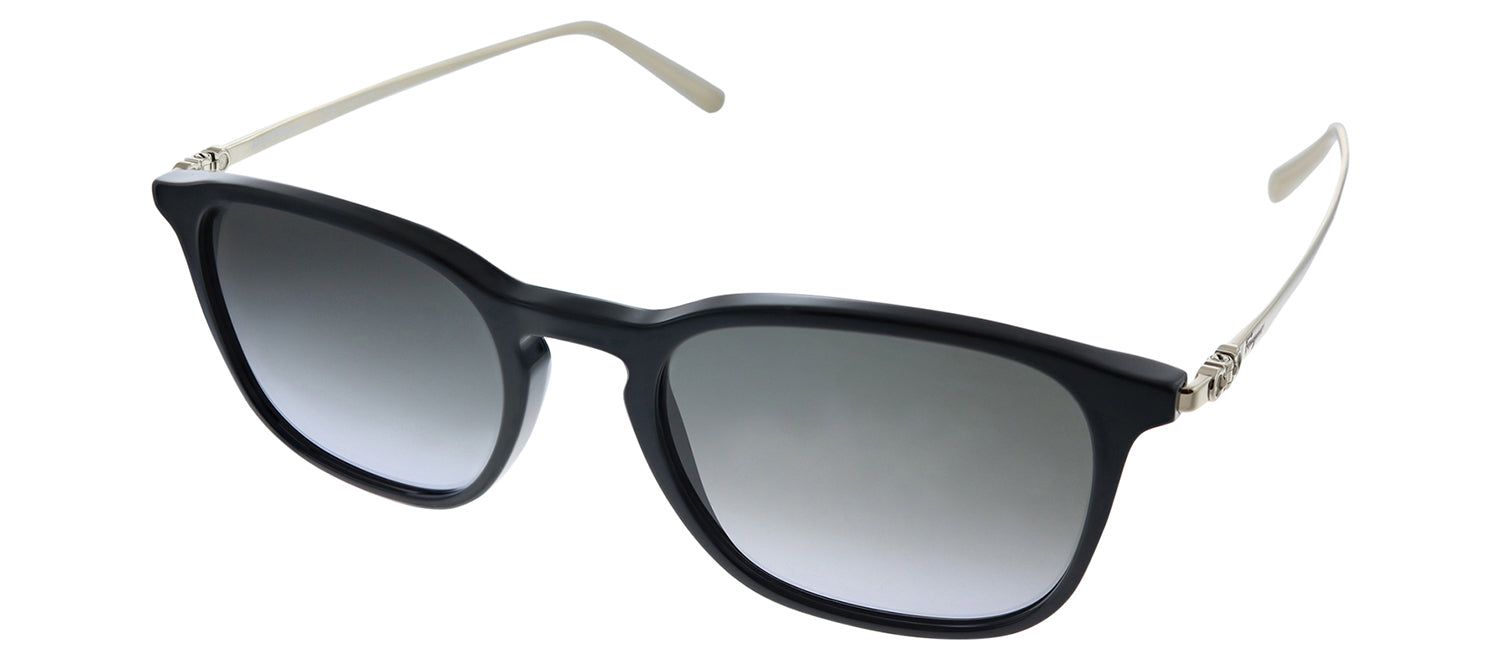 Salvatore Ferragamo SF 2846S 001 Square Plastic Black Sunglasses with Grey Gradient Lens sold by Gaffos product image thumbnail 2