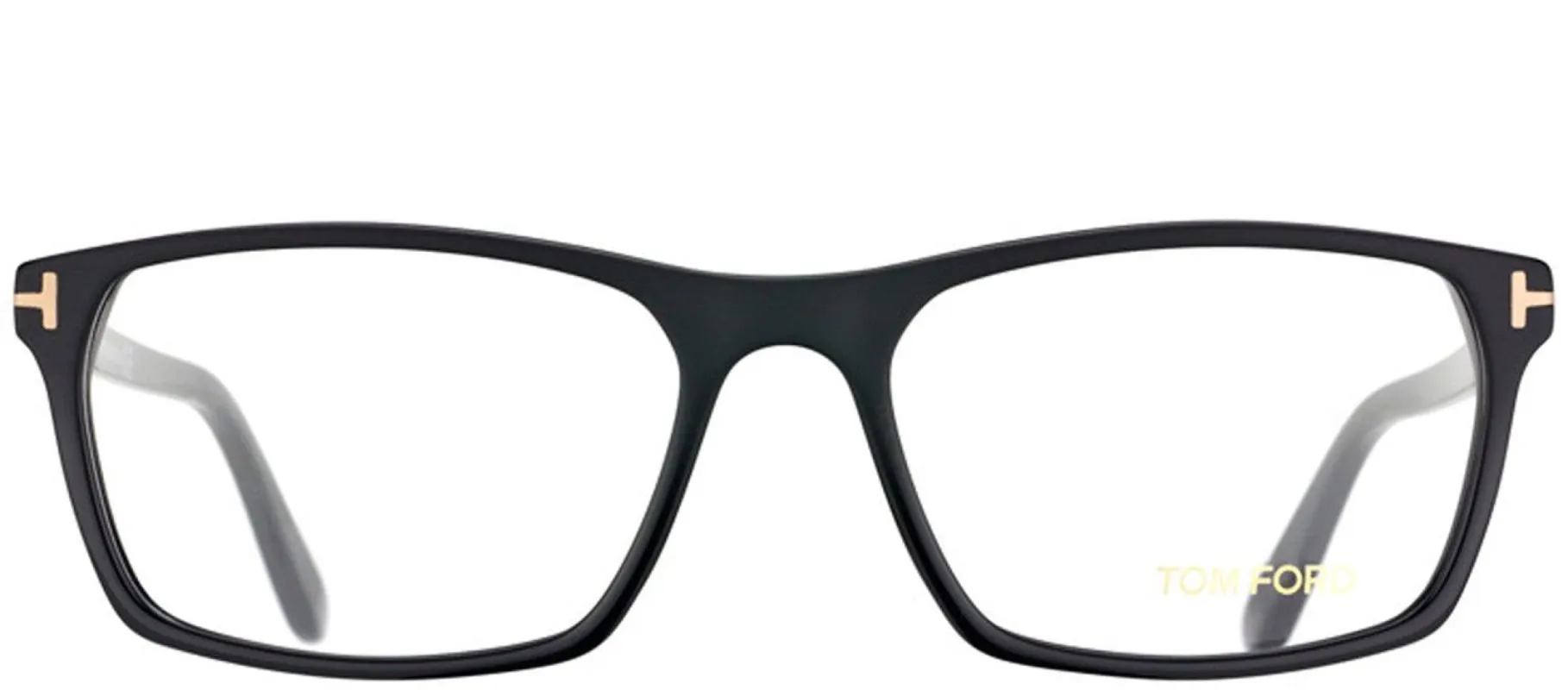 Tom Ford FT 5295 002 Rectangle Plastic Black Eyeglasses with Demo Lens sold by Gaffos
