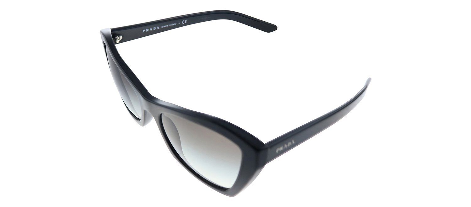 Prada PR 07XS 1AB0A7 Butterfly Plastic Black Sunglasses with Grey Gradient Lens sold by Gaffos product image thumbnail 2