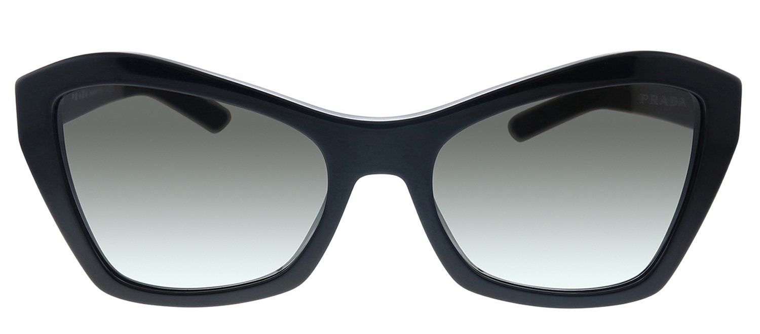 Prada PR 07XS 1AB0A7 Butterfly Plastic Black Sunglasses with Grey Gradient Lens sold by Gaffos