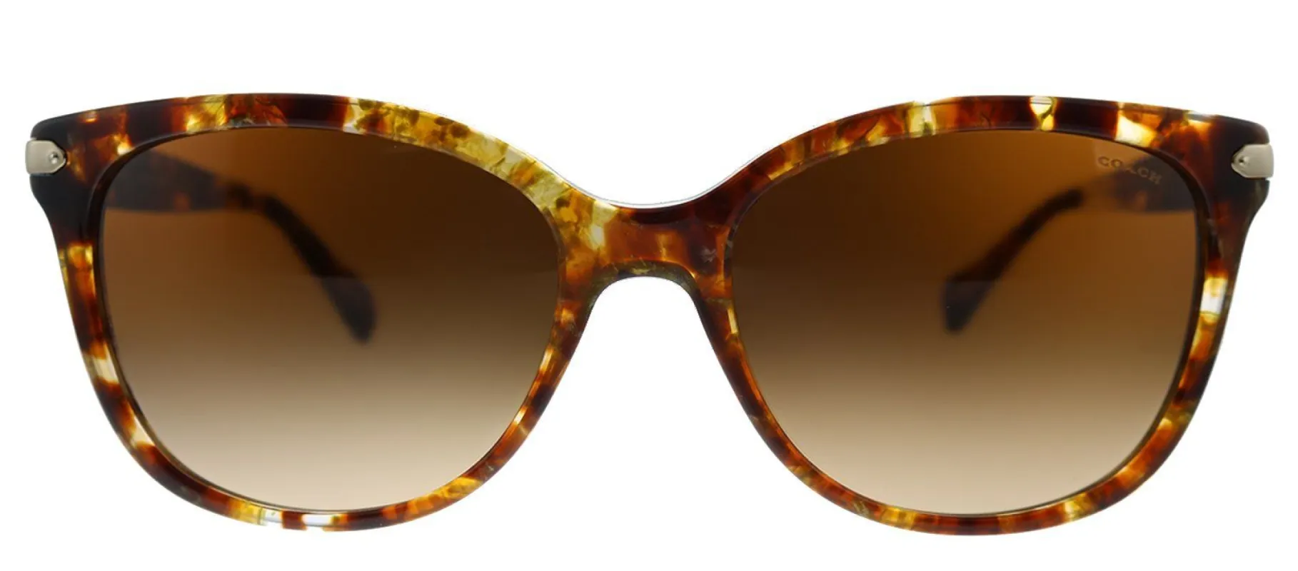 Coach L109 HC 8132 563174 Cat-Eye Plastic Havana Sunglasses with Brown Gradient Lens sold by Gaffos