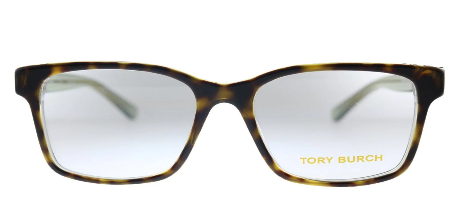 Tory Burch TY 2064 1561 Square Plastic Havana Eyeglasses with Demo Lens made by Tory Burch