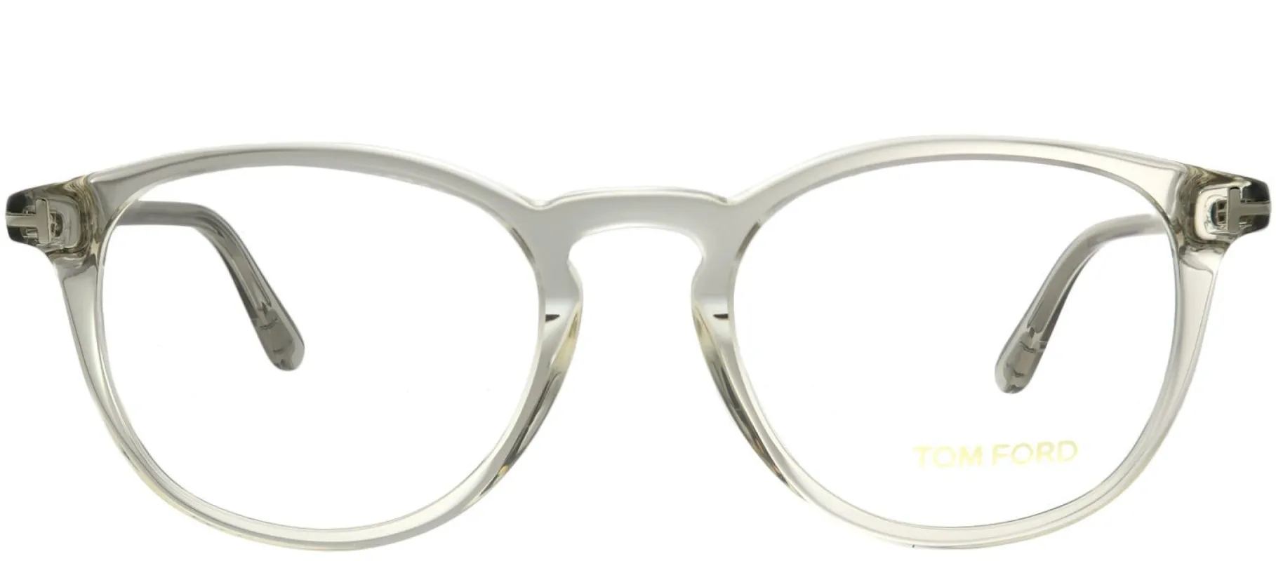Tom Ford FT 5401 020 Round Plastic Grey Eyeglasses with Demo Lens sold by Gaffos
