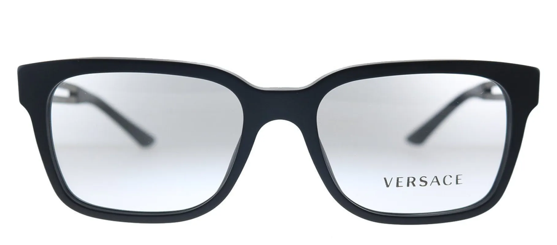Versace VE 3218 5122 Square Plastic Matte Black Eyeglasses with Demo Lens sold by Gaffos
