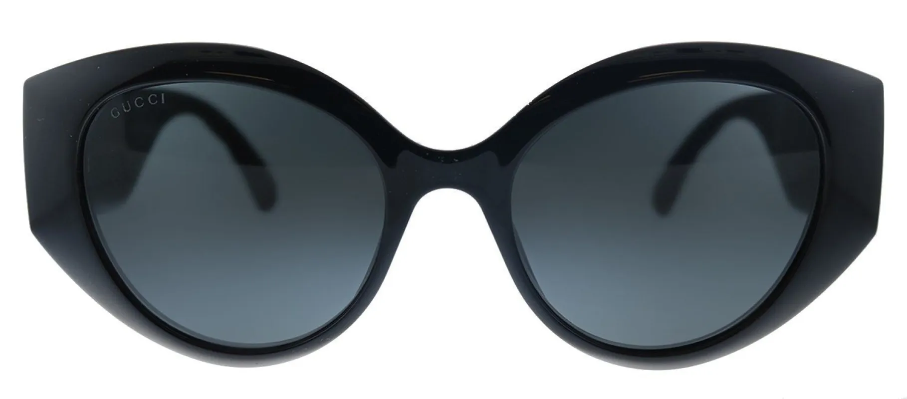 Gucci GG 0809S 001 Cat-Eye Acetate Black Sunglasses with Grey Lens sold by Gaffos