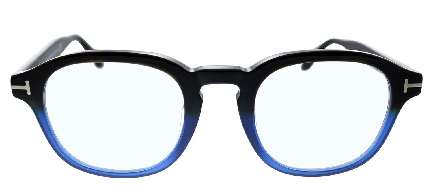 Tom Ford FT 5698 055 Square Plastic Black Eyeglasses with Demo Lens sold by Gaffos