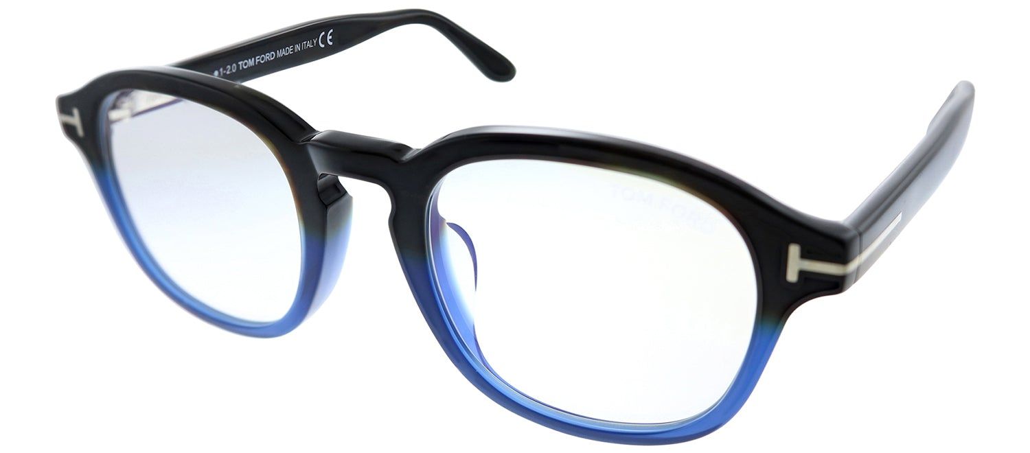 Tom Ford FT 5698 055 Square Plastic Black Eyeglasses with Demo Lens sold by Gaffos product image thumbnail 2