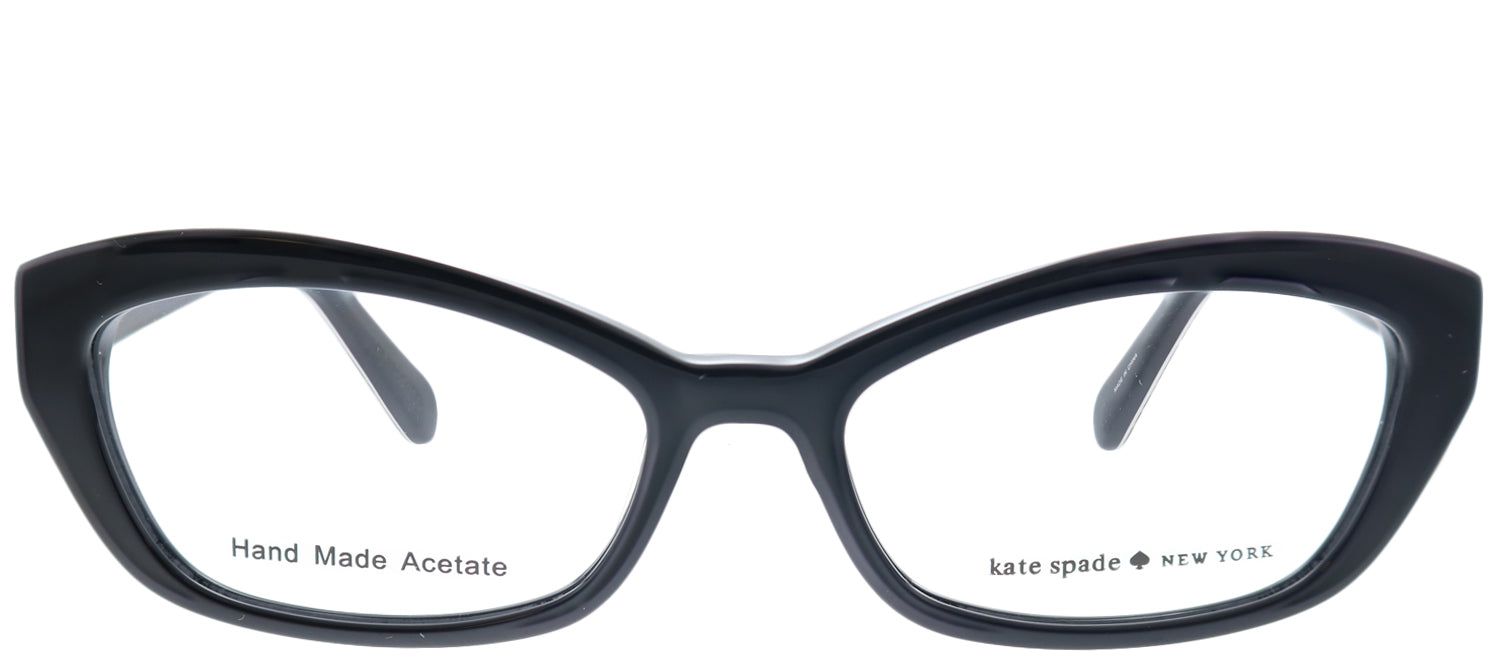 Kate Spade KS Cristi W08 Cat-Eye Plastic Black Eyeglasses with Demo Lens sold by Gaffos