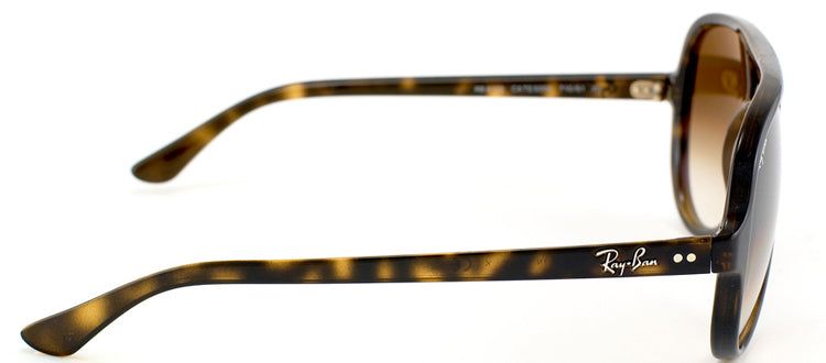 Ray-Ban RB 4125 710/51 Aviator Plastic Tortoise/ Havana Sunglasses with Brown Gradient Lens sold by Gaffos product image thumbnail 3