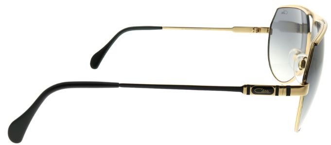 Cazal Cazal 953 302 Aviator Metal Black Sunglasses with Grey Gradient Lens sold by Gaffos