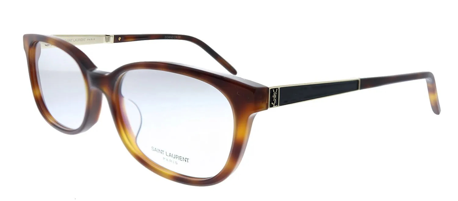 Saint Laurent SL M74/F 004 Rectangle Acetate Havana Eyeglasses with Demo Lens sold by Gaffos product image thumbnail 2