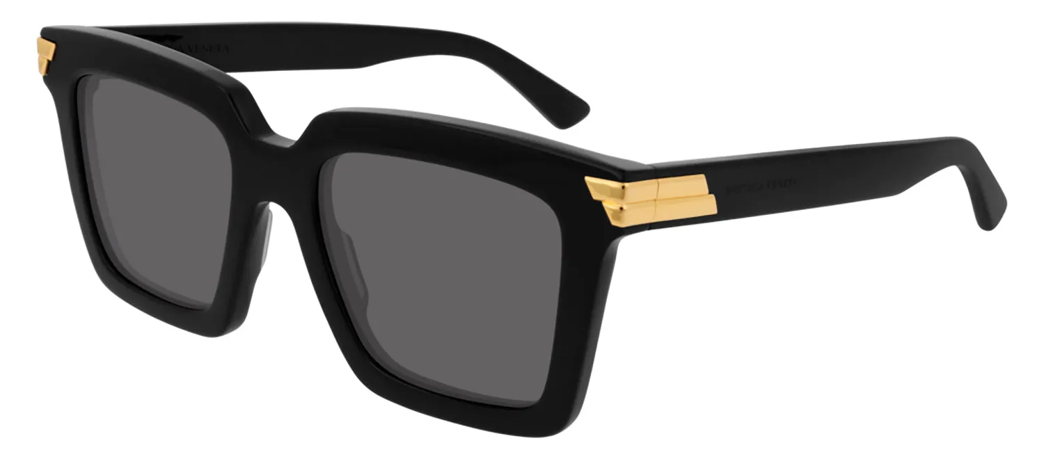 Bottega Veneta BV 1005S 001 Square Acetate Black Sunglasses with Grey Lens sold by Gaffos product image thumbnail 2