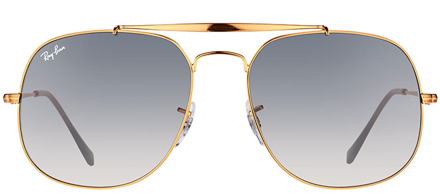 Ray-Ban RB 3561 197/71 Aviator Metal Bronze Sunglasses with Grey Gradient Lens sold by Gaffos