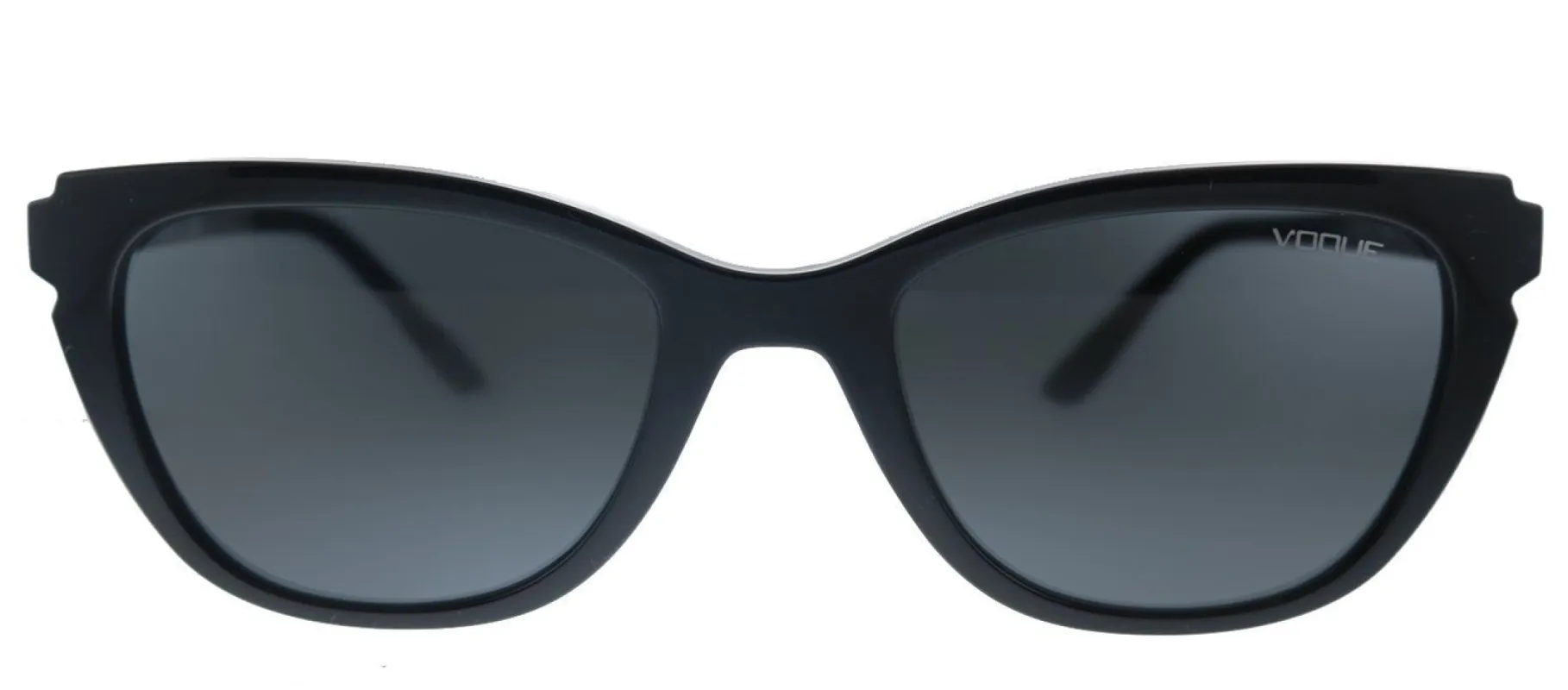 Vogue Eyewear VO 5293S W44/87 Cat-Eye Plastic Black Sunglasses with Grey Lens sold by Gaffos