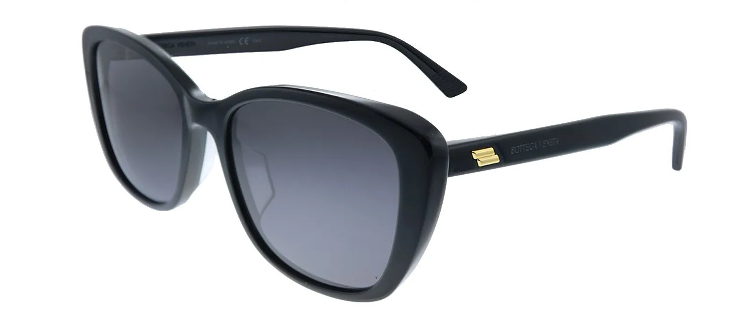 Bottega Veneta BV 1079SK 001 Square Acetate Black Sunglasses with Grey Lens sold by Gaffos product image thumbnail 2