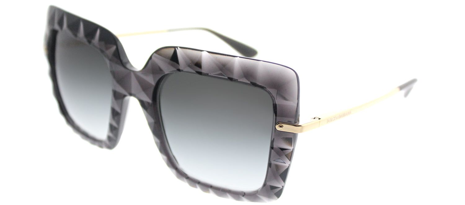 Dolce & Gabbana DG 6111 504/8G Square Plastic Grey Sunglasses with Grey Gradient Lens sold by Gaffos product image thumbnail 2
