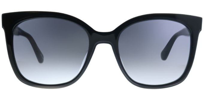 Kate Spade KS Kiya 807 Cat-Eye Plastic Black Sunglasses with Grey Gradient Lens sold by Gaffos