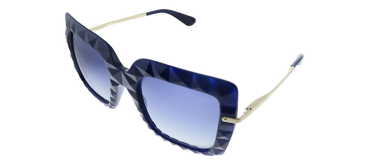 Dolce & Gabbana DG 6111 30944L Square Plastic Blue Sunglasses with Blue Gradient Lens sold by Gaffos product image thumbnail 2