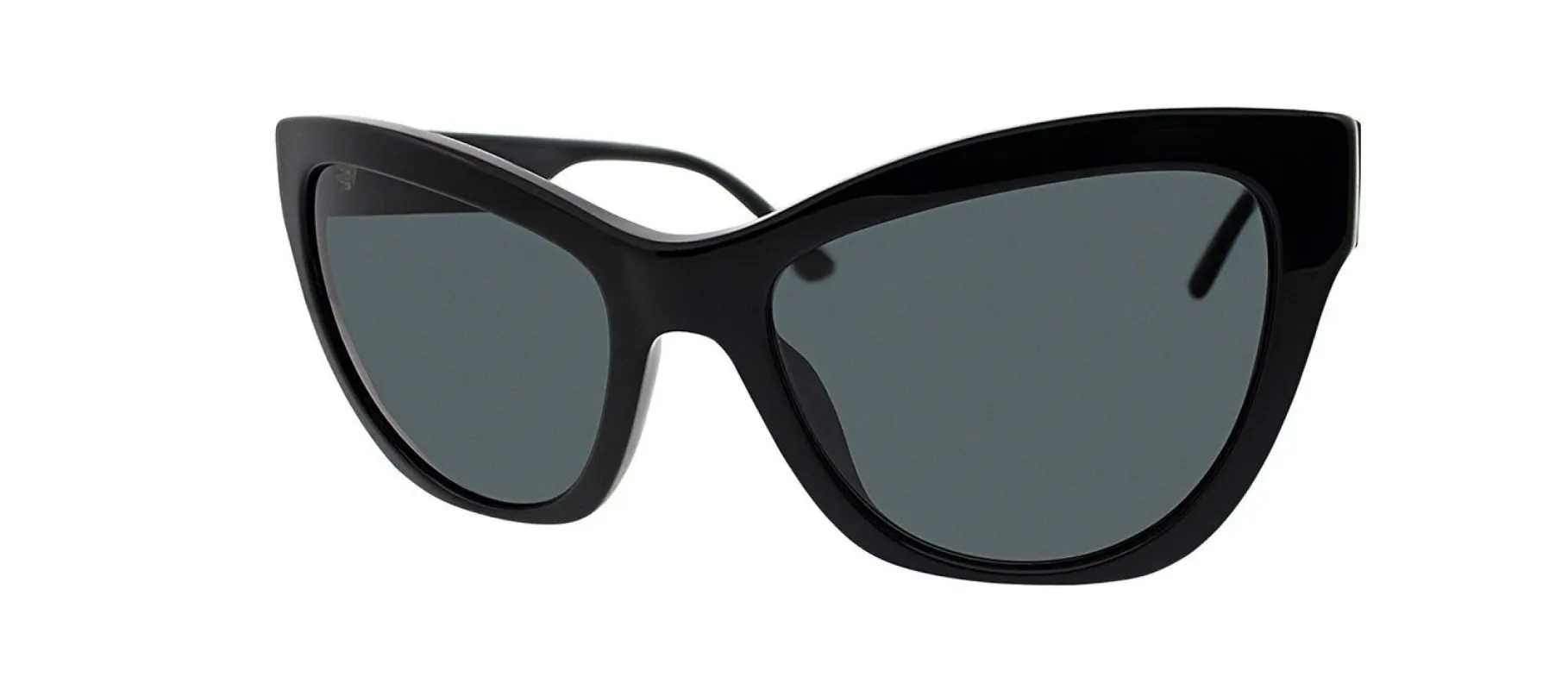 Versace VE 4417U GB1/87 Cat-Eye Plastic Black Sunglasses with Grey Lens sold by Gaffos