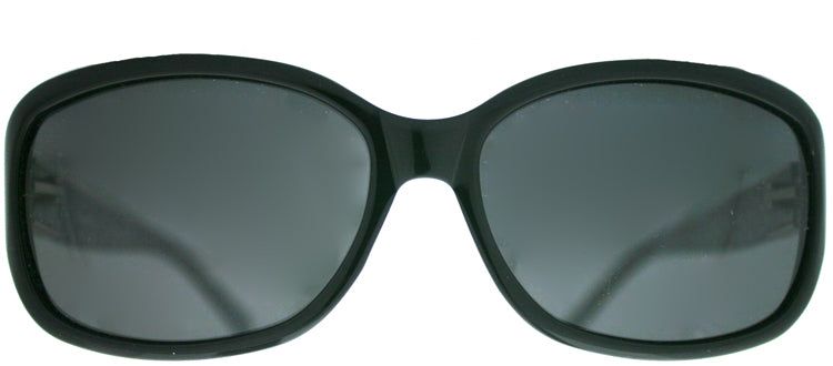Kate Spade KS Annika JEDP Rectangle Plastic Black Sunglasses with Grey Polarized Lens sold by Gaffos