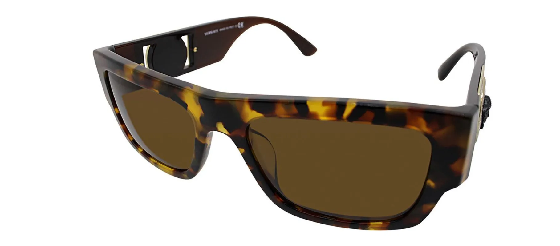 Versace VE 4416U 511963 Rectangle Plastic Havana Sunglasses with Brown Lens sold by Gaffos
