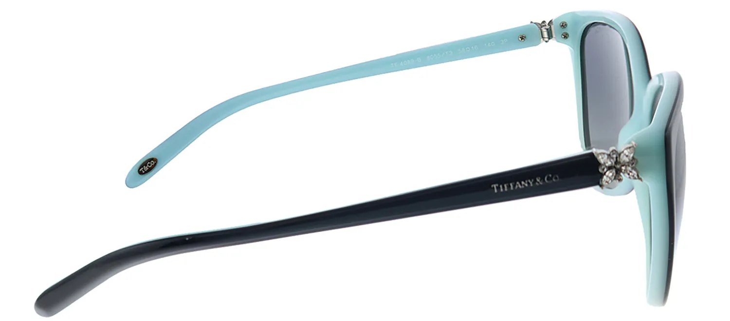 Tiffany & Co. TF 4089B 8055T3 Cat-Eye Plastic Black Sunglasses with Grey Gradient Lens sold by Gaffos product image thumbnail 3