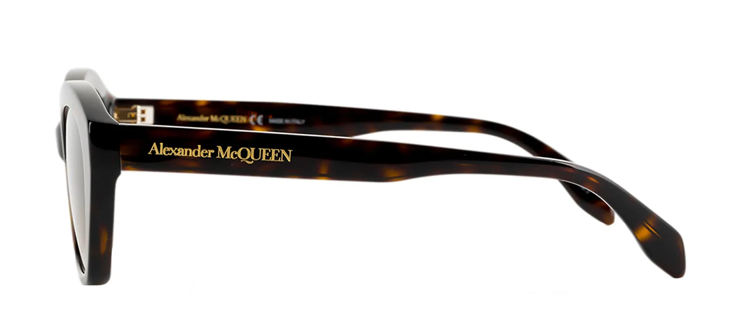 Alexander McQueen AM 0355S 002 Cat-Eye Plastic Havana Sunglasses with Brown Gradient Lens sold by Gaffos product image thumbnail 3
