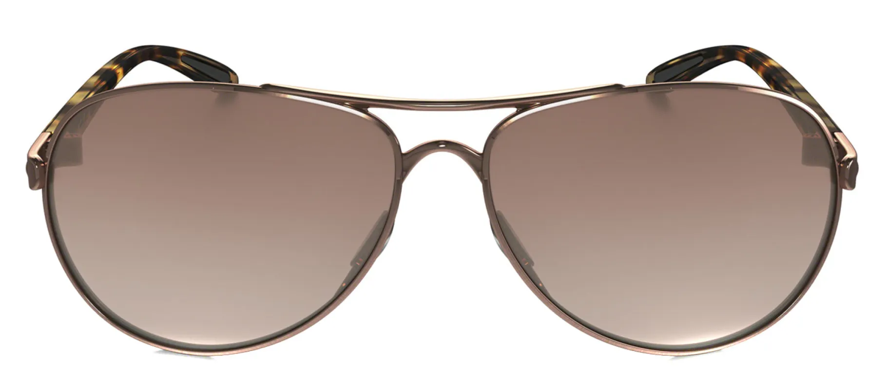 Oakley Feedback OO 4079 407901 Aviator Metal Gold Sunglasses with Brown Gradient Lens sold by Gaffos