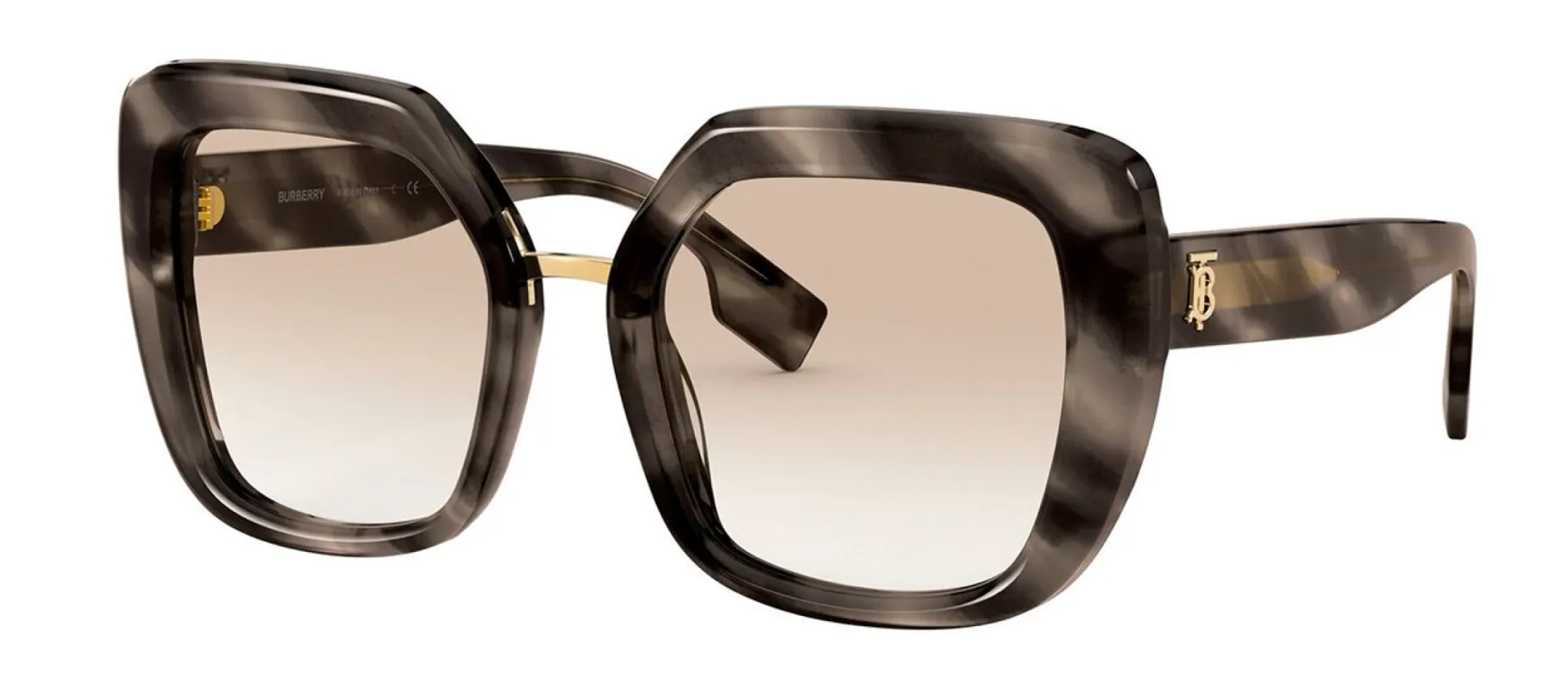 Versace VE 4388 GB1/87 Butterfly Plastic Beige Sunglasses with Grey Lens sold by Gaffos