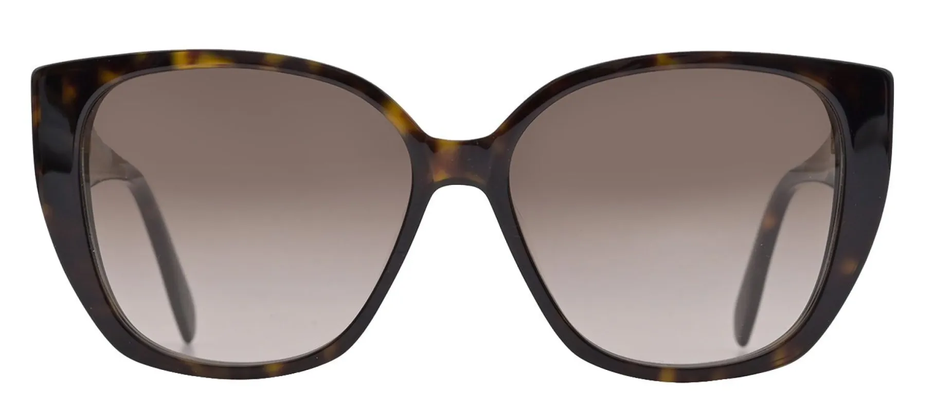 Alexander McQueen AM 284S 003 Butterfly Acetate Havana Sunglasses with Brown Gradient Lens sold by Gaffos
