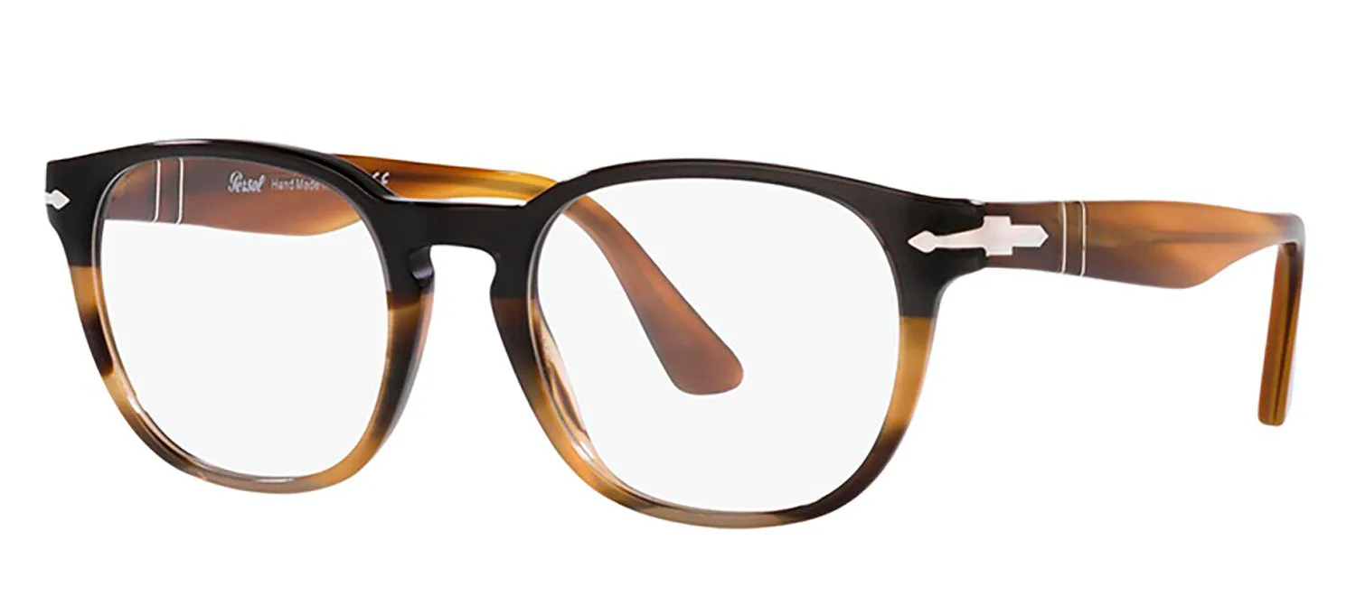 Persol PO 3283V 1135 Pillow Plastic Multicolor Eyeglasses with Logo Stamped Demo Lenses sold by Gaffos product image thumbnail 2