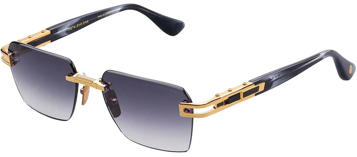 Dita META-EVO ONE DT DTS147 A-01 Rimless Metal Gold Sunglasses with Grey Gradient Lens sold by Gaffos product image thumbnail 2