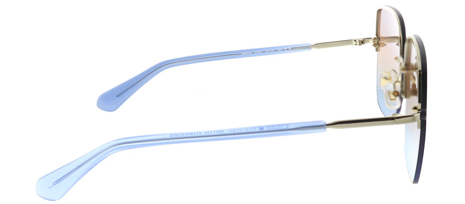 Kate Spade KS Janay PJP EL Square Metal Gold Sunglasses with Brown Pink Gradient Lens sold by Gaffos product image thumbnail 3