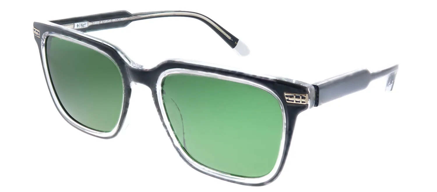 Original Penguin PE Suspender2.0 BK Square Plastic Black Sunglasses with Green Polarized Lens sold by Gaffos product image thumbnail 2