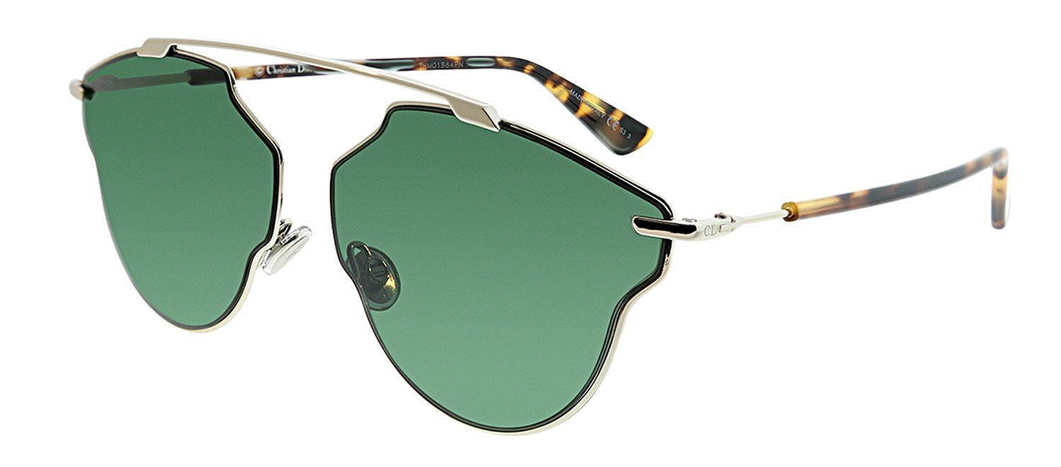 Dior CD DiorSoRealPop 3YG QT Pilot Metal Gold Sunglasses with Green Lens sold by Gaffos product image thumbnail 2