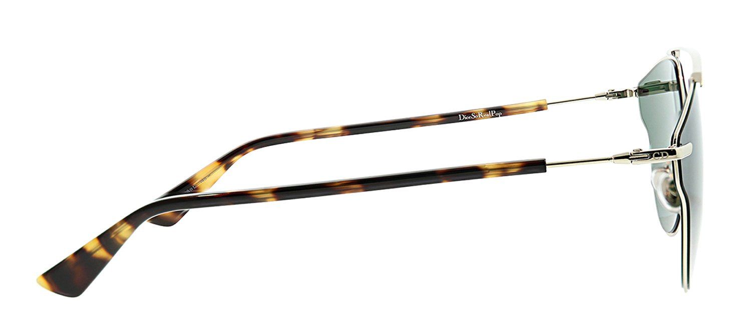 Dior CD DiorSoRealPop 3YG QT Pilot Metal Gold Sunglasses with Green Lens sold by Gaffos product image thumbnail 3
