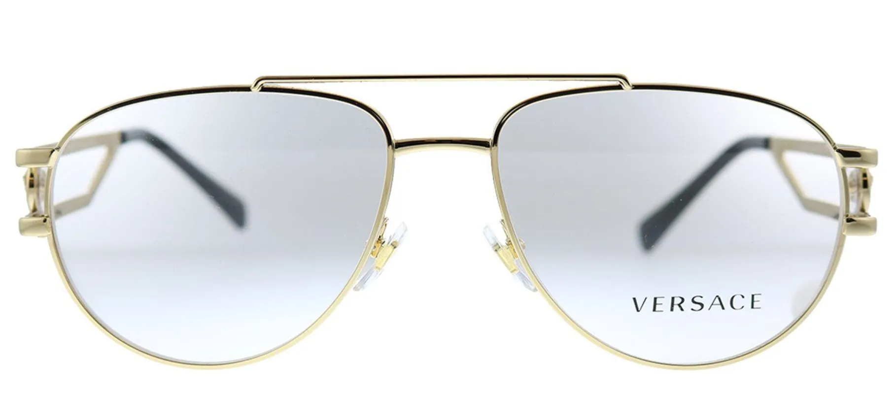 Versace VE 1269 1002 Aviator Metal Gold Eyeglasses with Demo Lens sold by Gaffos