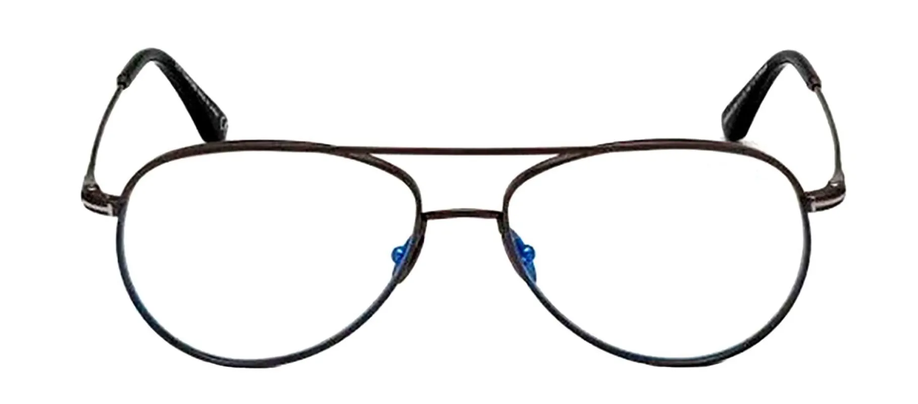 Tom Ford FT 5693-B 008 Aviator Metal Gunmetal Eyeglasses with Logo Stamped Demo Lenses Lens sold by Gaffos