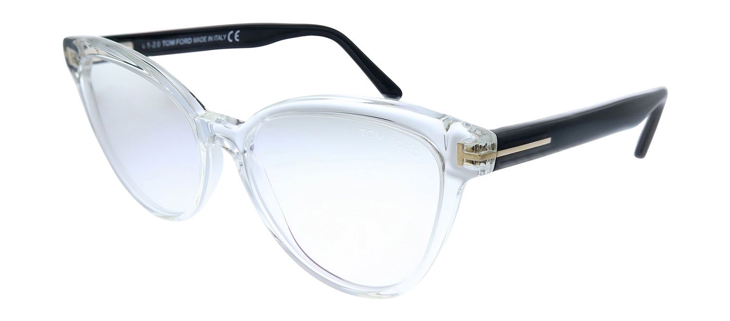 Tom Ford FT 5639-B 026 Clear Cat-Eye Plastic Eyeglasses with Demo Lens sold by Gaffos product image thumbnail 2