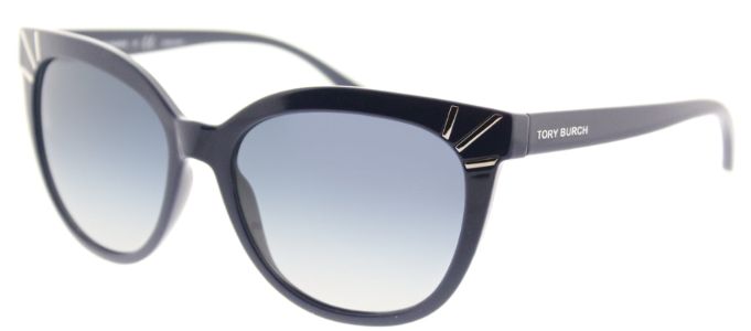 Tory Burch TY 9051 13704L Cat-Eye Plastic Blue Sunglasses with Grey Gradient Lens sold by Gaffos