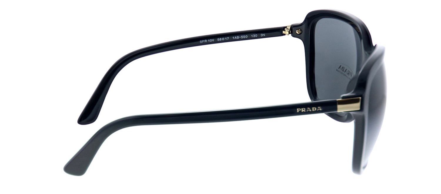 Prada PR 10VS 1AB5S0 Square Plastic Black Sunglasses with Gey Lens sold by Gaffos product image thumbnail 3