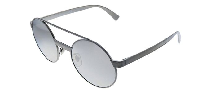 Versace VE 2210 10016G Round Metal Gunmetal Sunglasses with Silver Mirror Lens sold by Gaffos