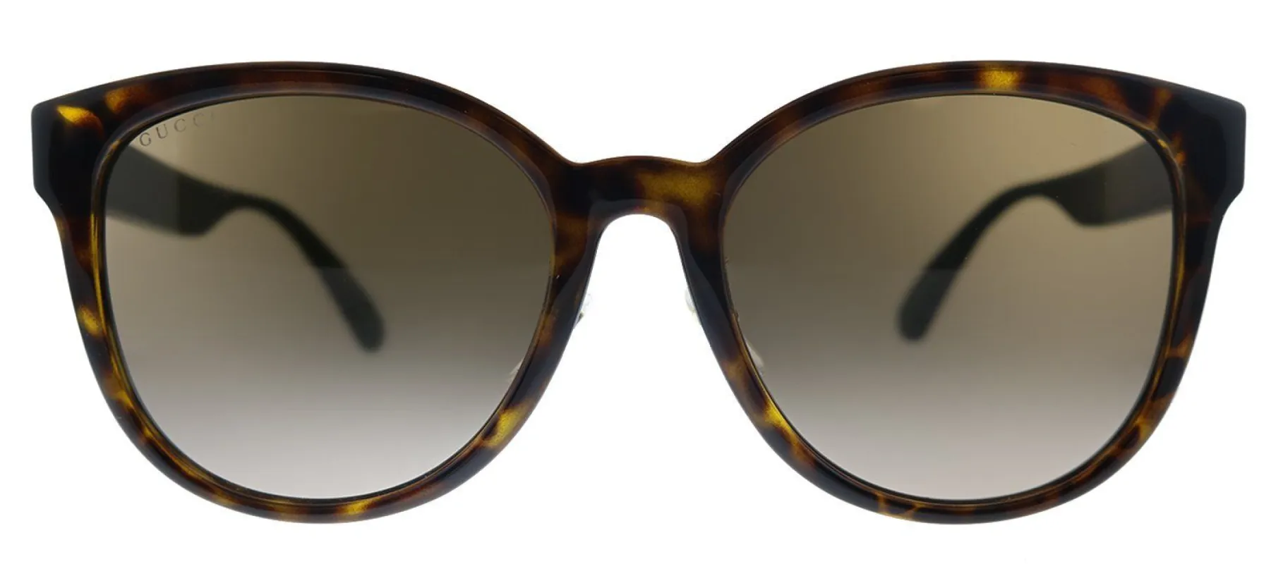 Gucci GG 0854SK 003 Cat-Eye Acetate Havana Sunglasses with Brown Gradient Lens sold by Gaffos