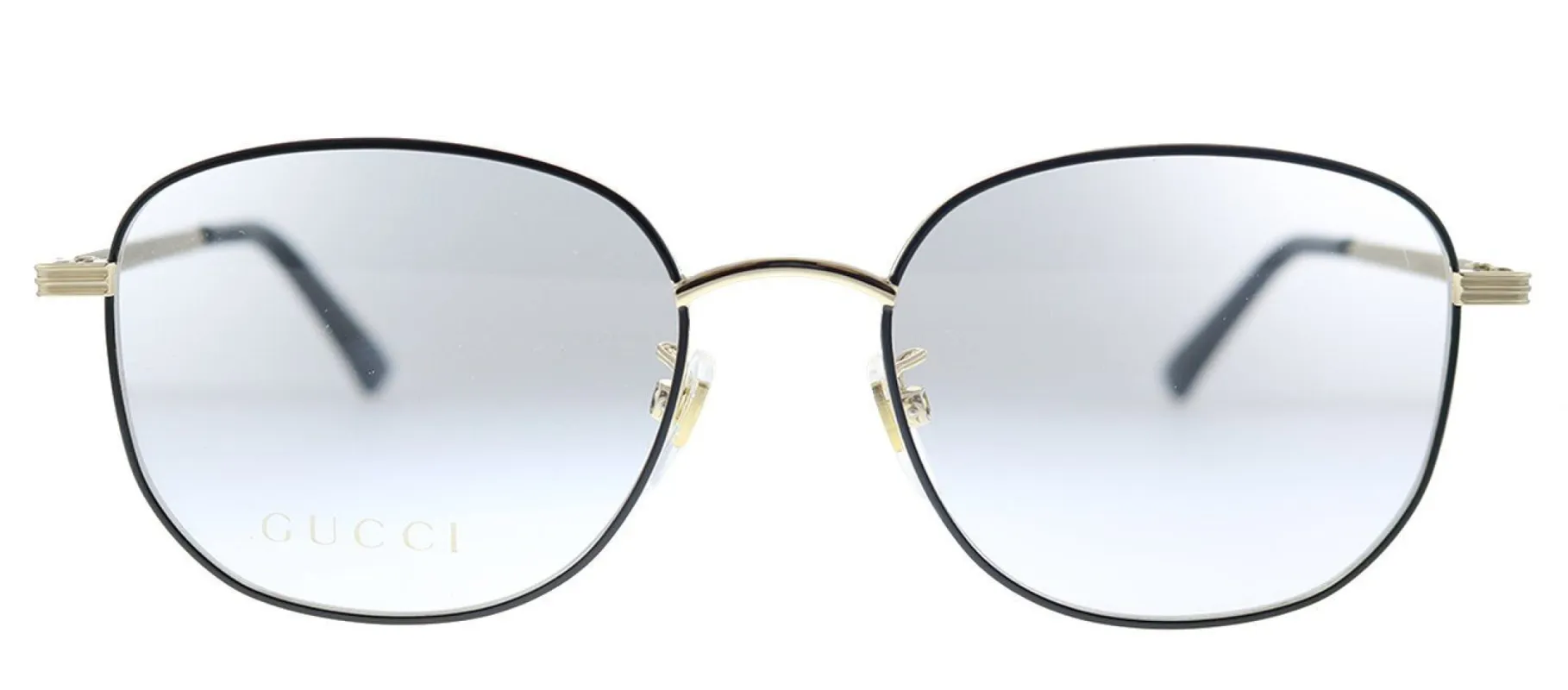 Gucci GG 0838OK 001 Square Metal Gold Eyeglasses with Demo Lens sold by Gaffos